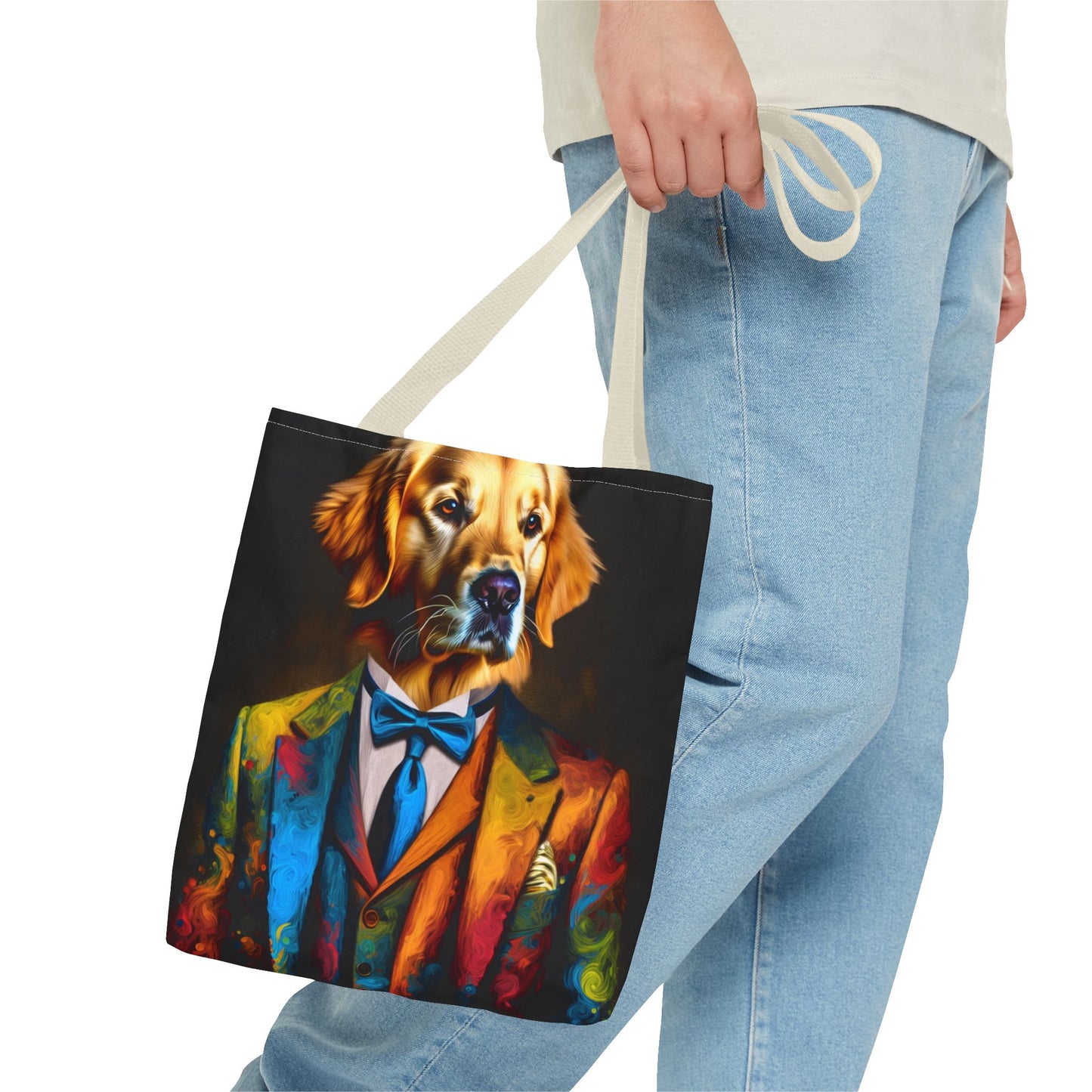 Mr Golden Retriever Tote Bag