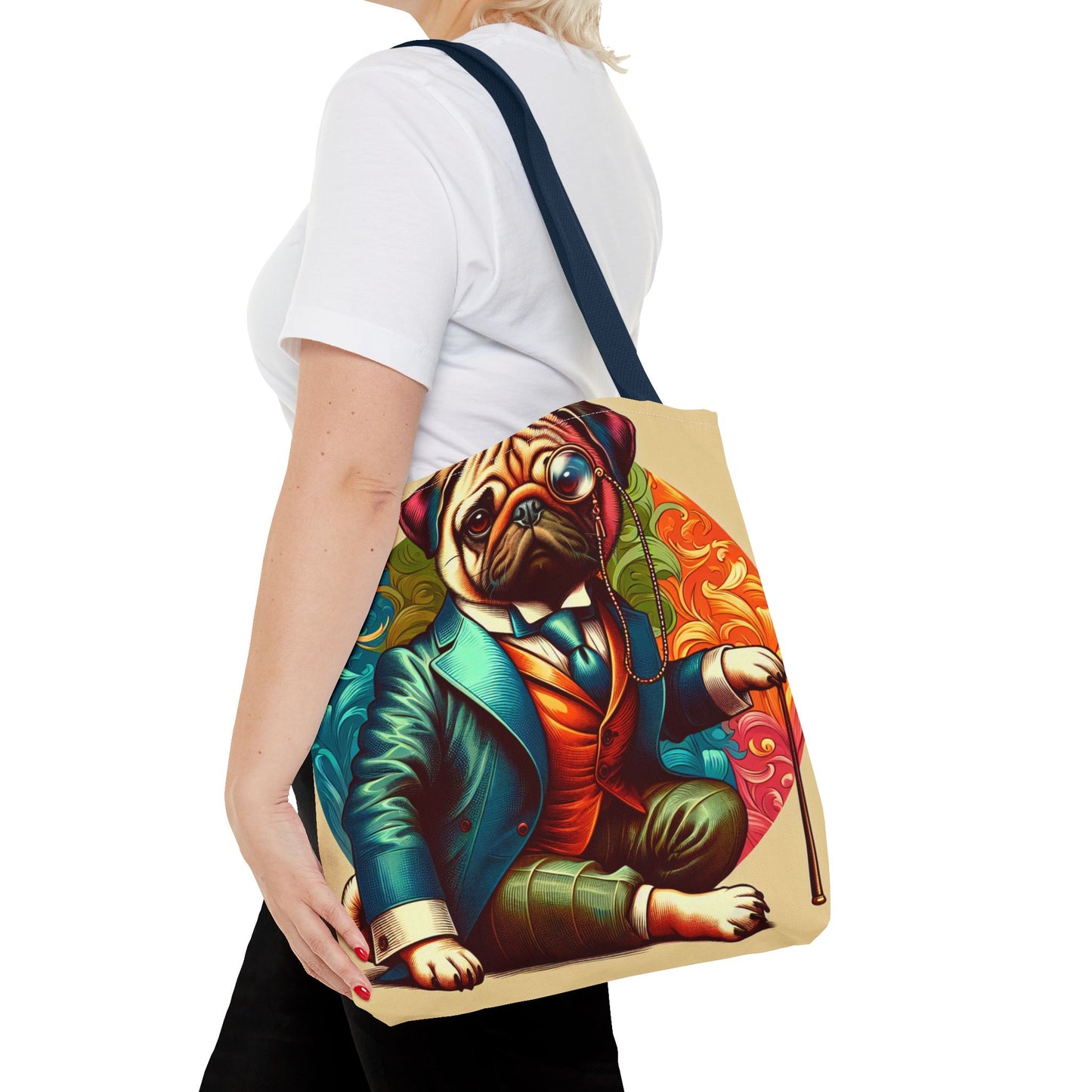 Mr Pug Tote Bag