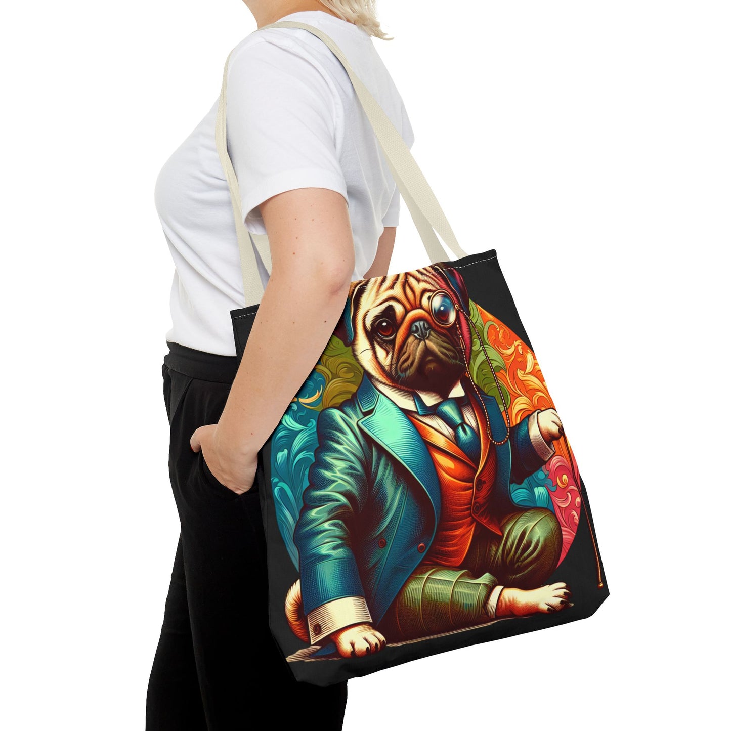 Mr Pug Tote Bag
