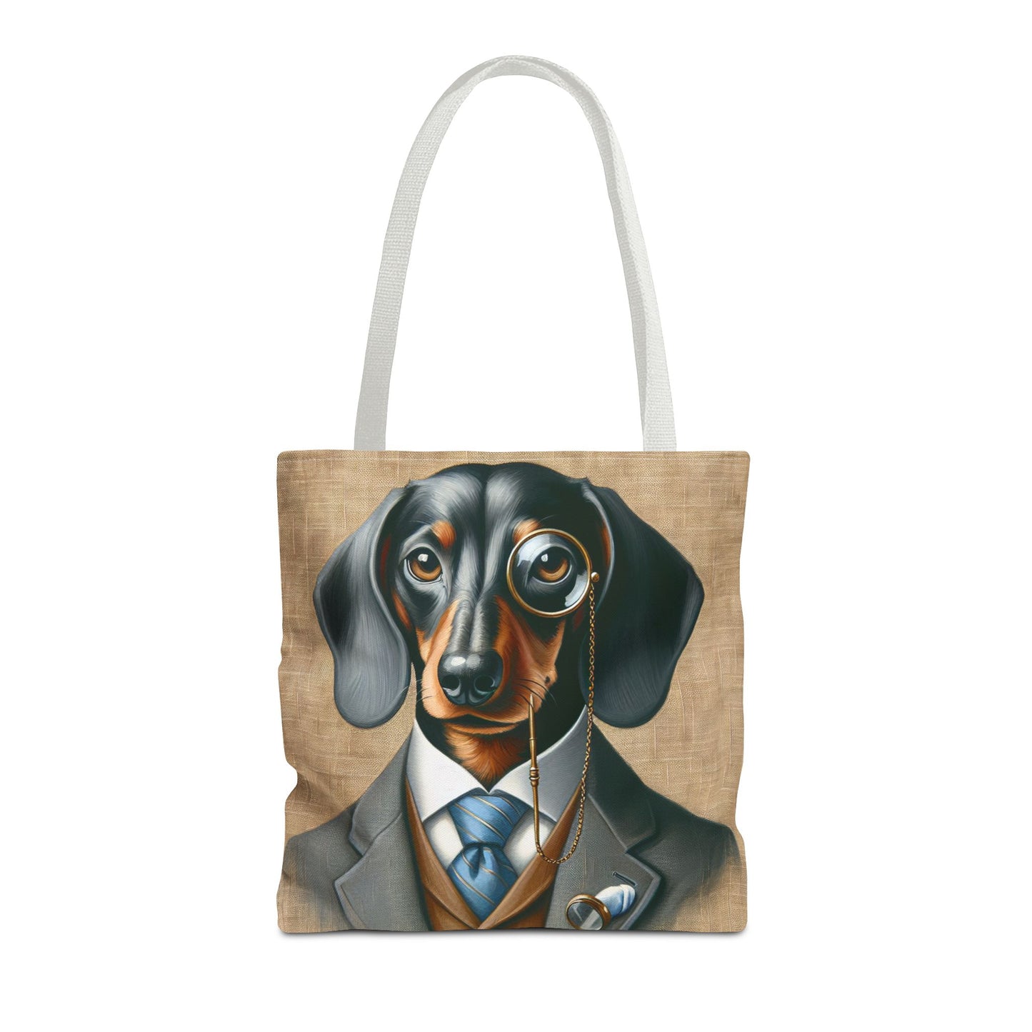 Mr Dachshund Tote Bag (AOP)