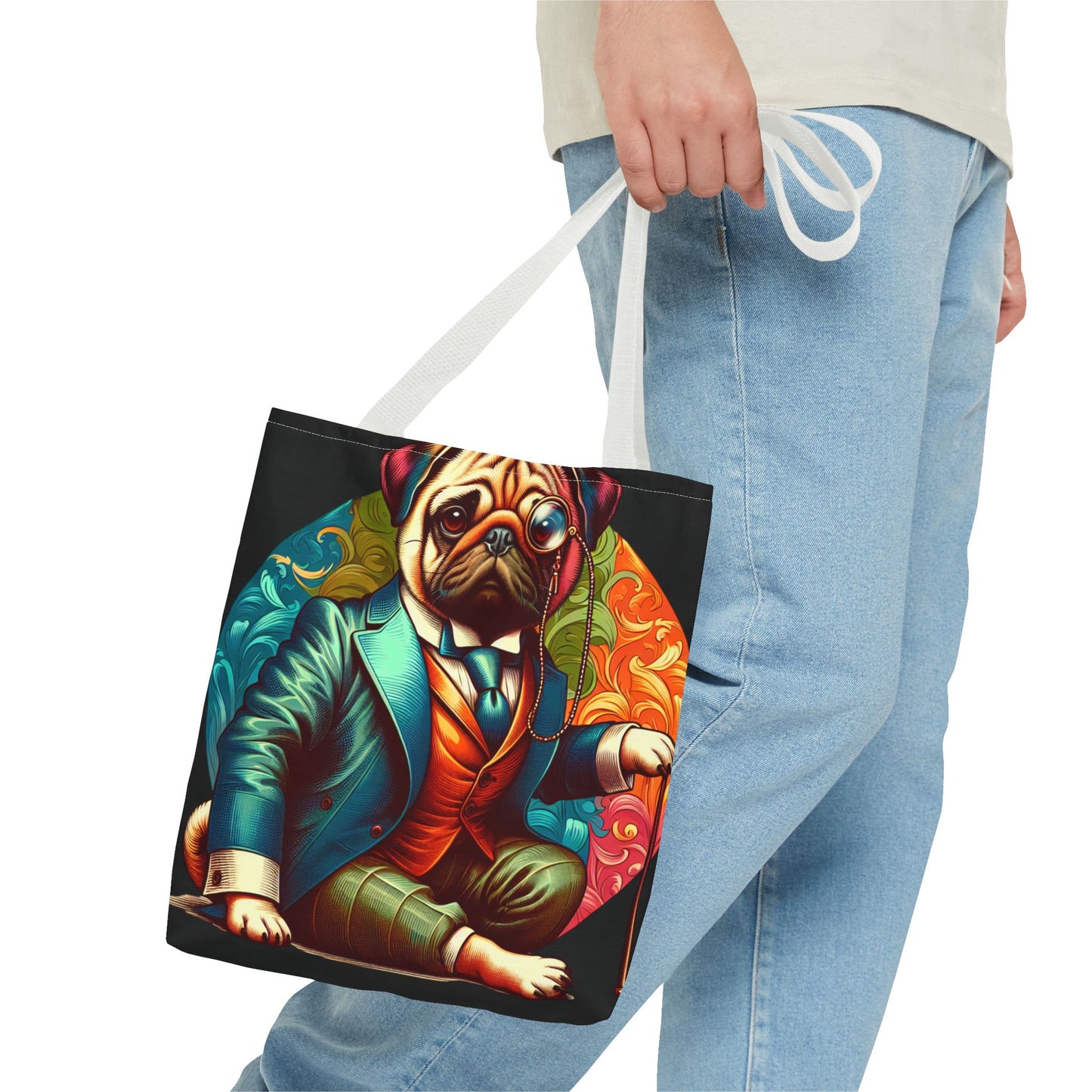 Mr Pug Tote Bag
