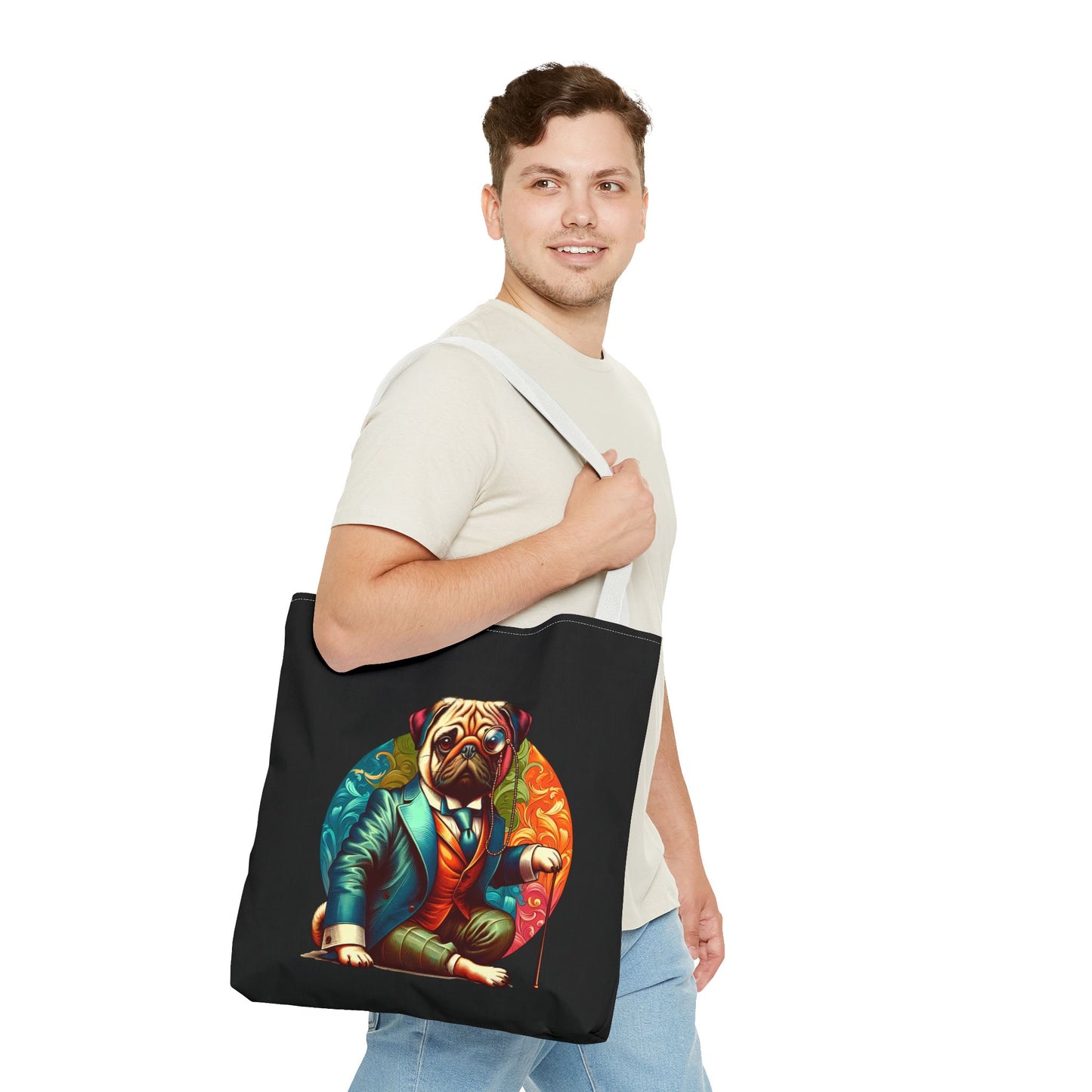 Mr Pug Tote Bag