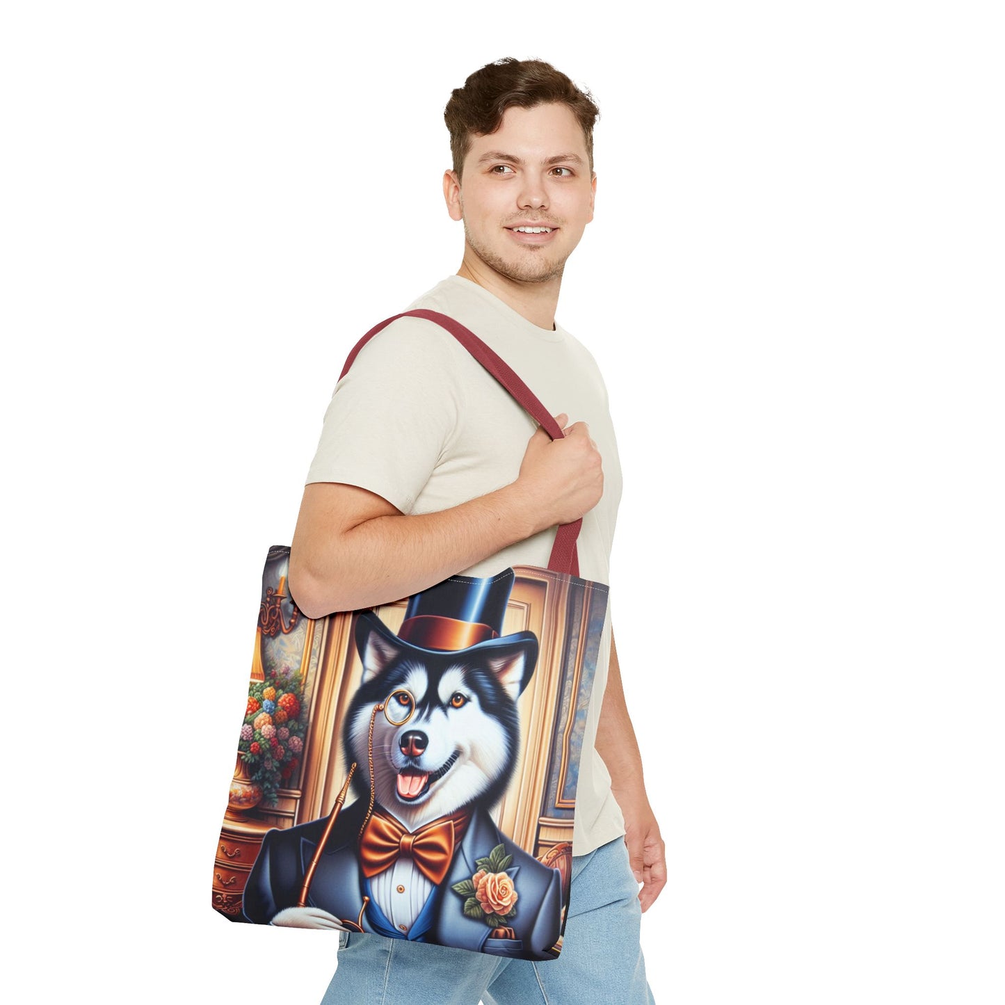 Mr Husky Tote Bag