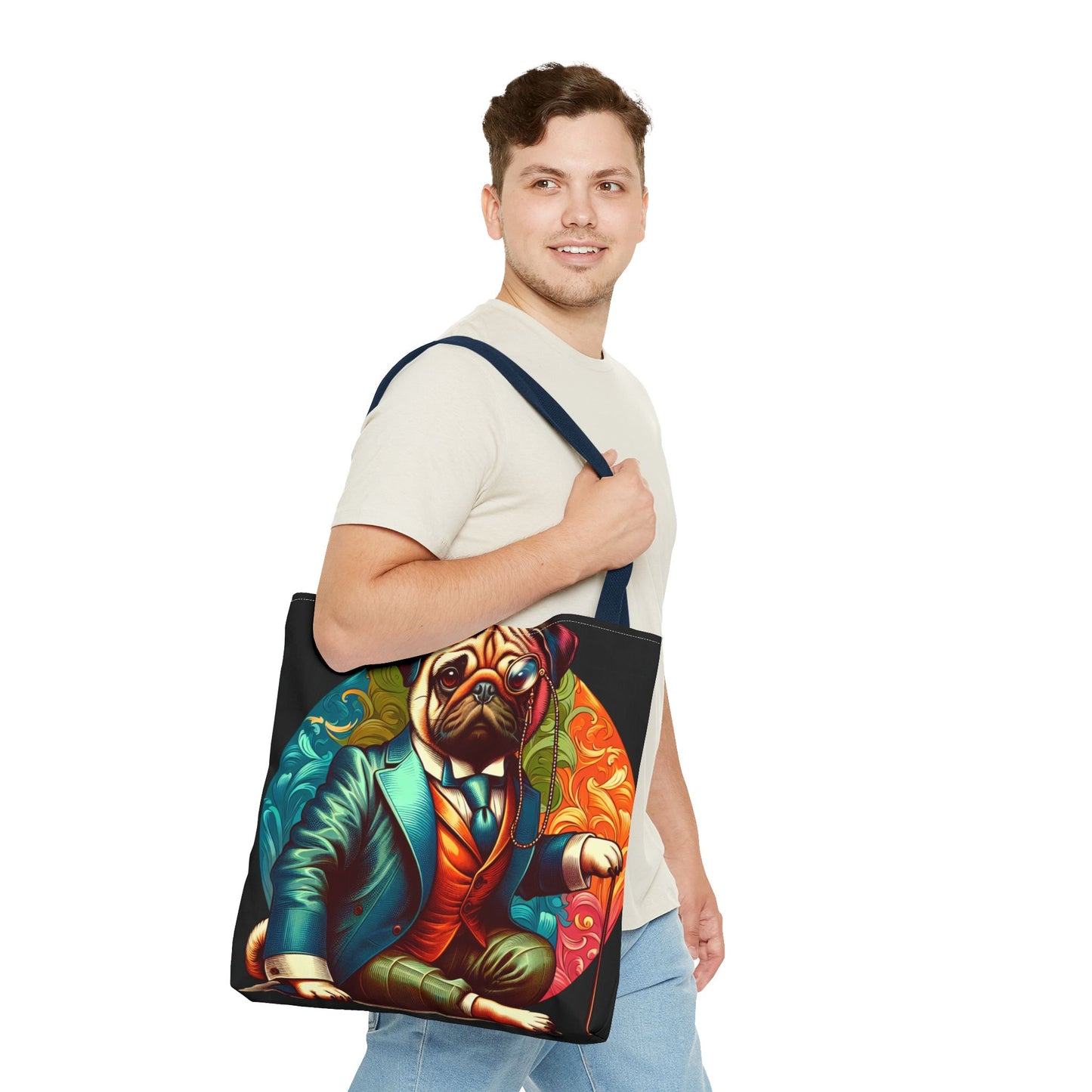 Mr Pug Tote Bag