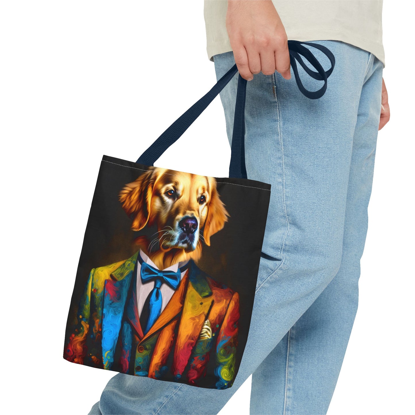 Mr Golden Retriever Tote Bag