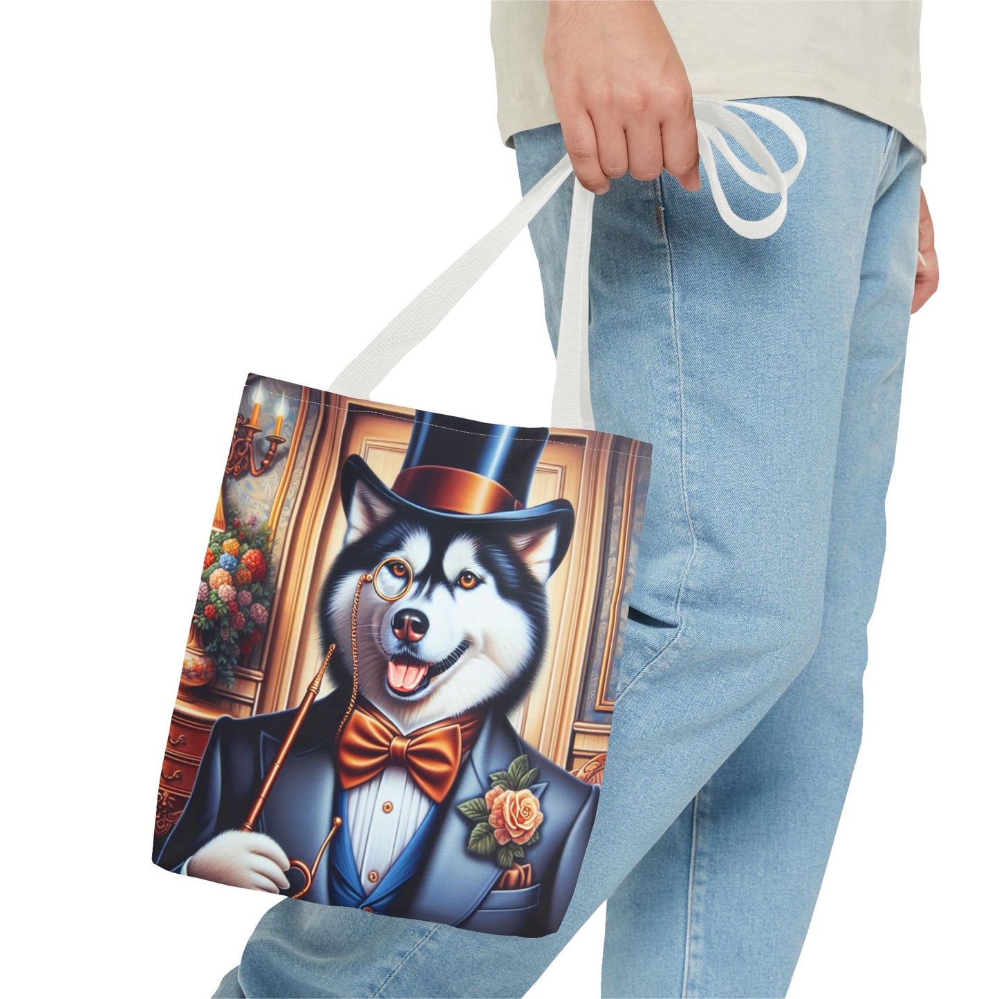 Mr Husky Tote Bag