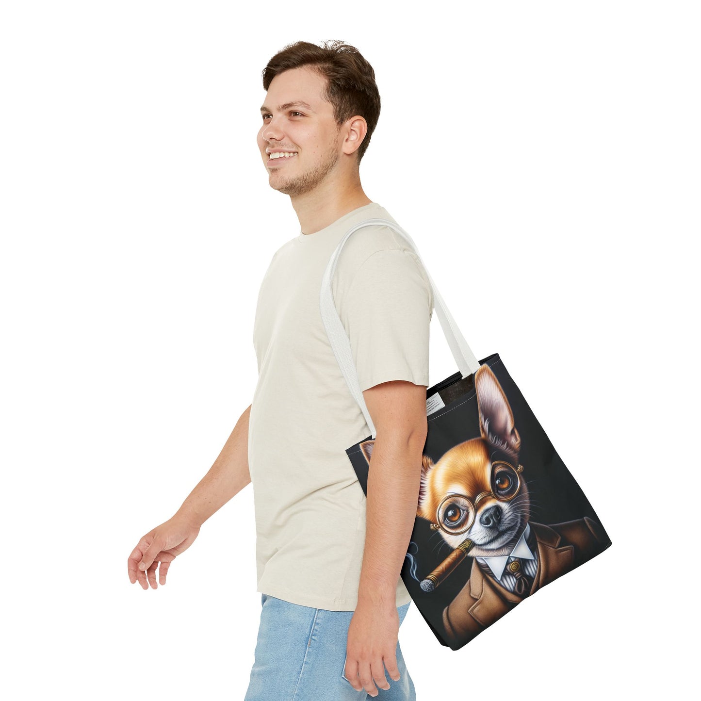 Mr Chihuahua Tote Bag (AOP)