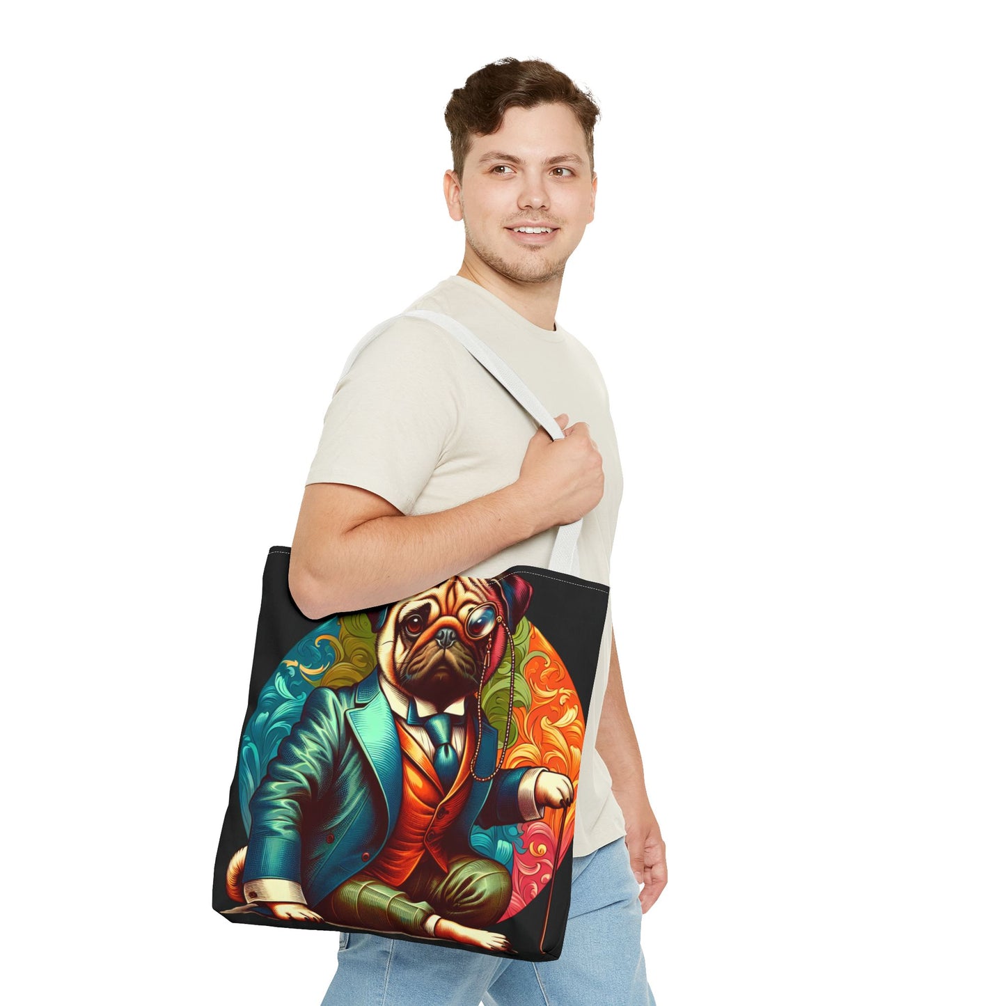 Mr Pug Tote Bag