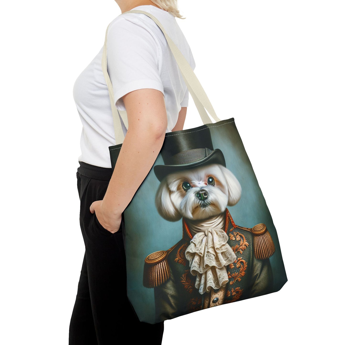 Mr Maltese Tote Bag (AOP)