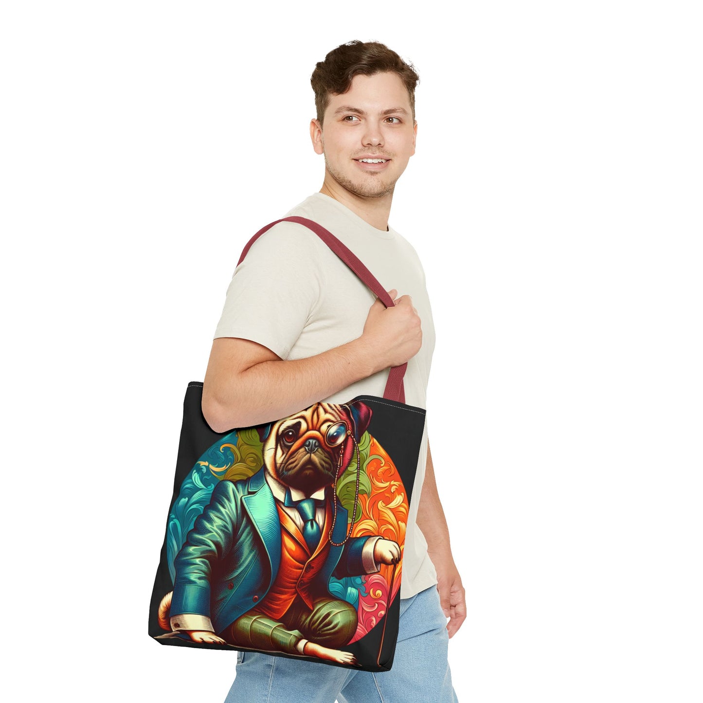 Mr Pug Tote Bag
