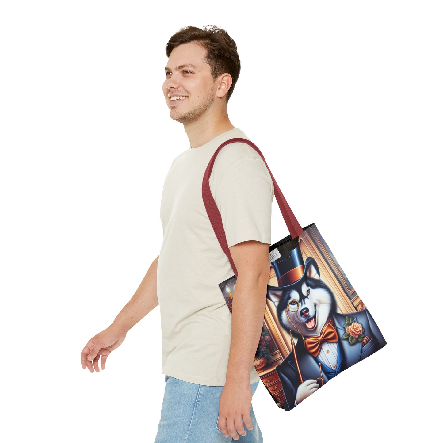 Mr Husky Tote Bag