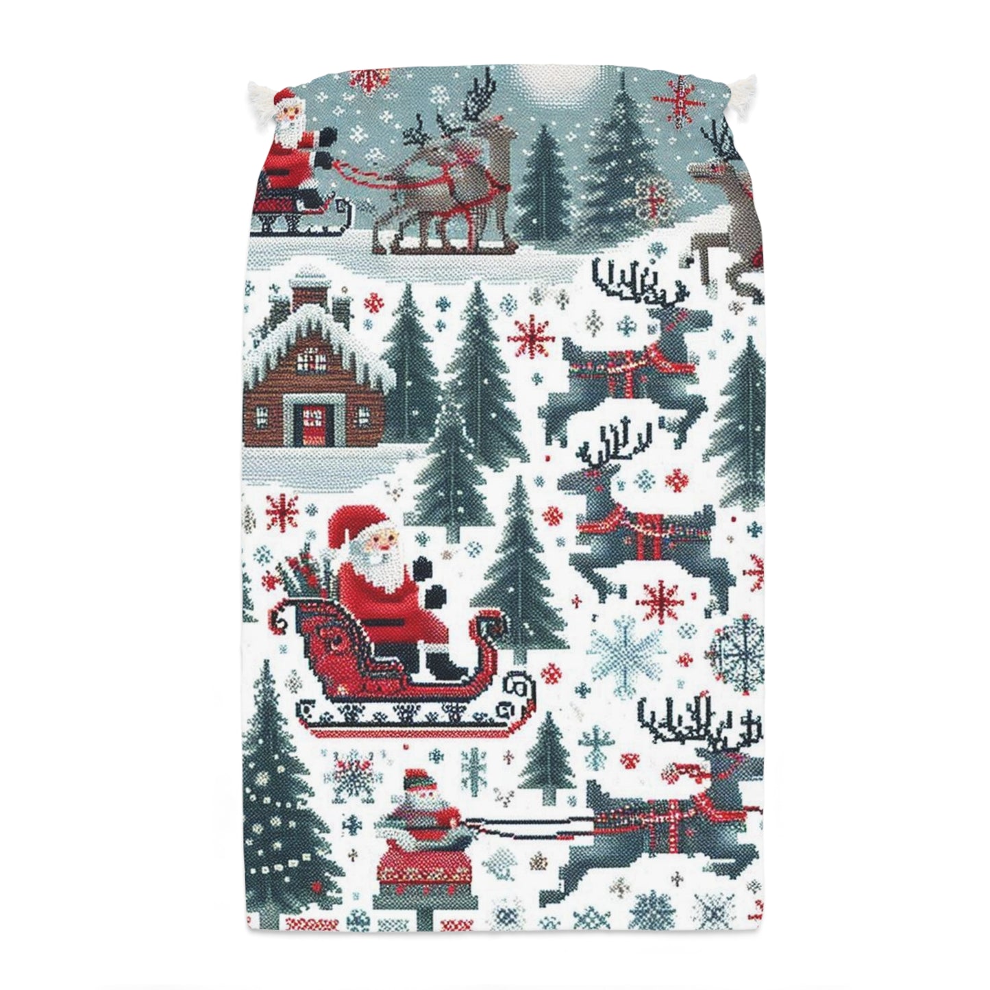 Nordic Santa Christmas Gift Sack