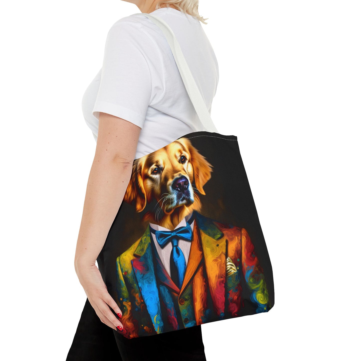 Mr Golden Retriever Tote Bag