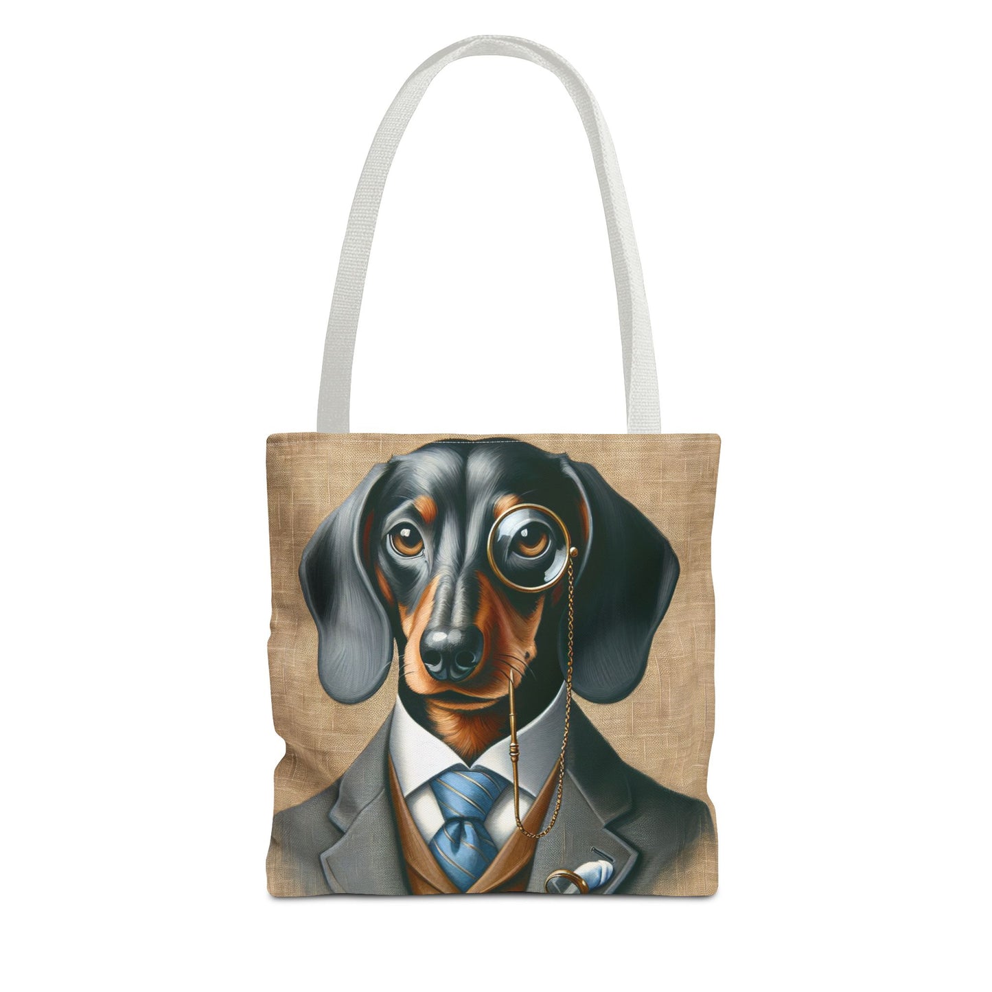 Mr Dachshund Tote Bag (AOP)