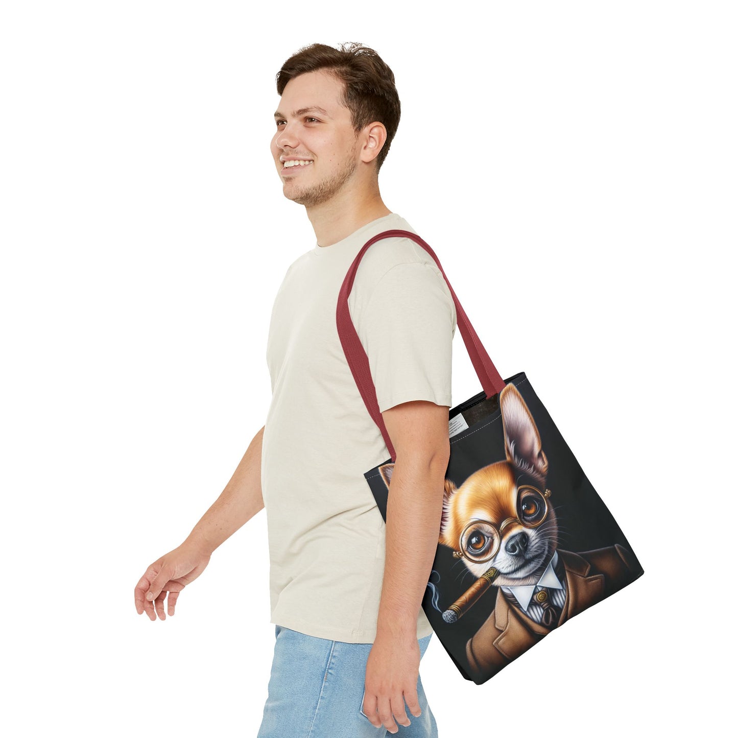 Mr Chihuahua Tote Bag (AOP)