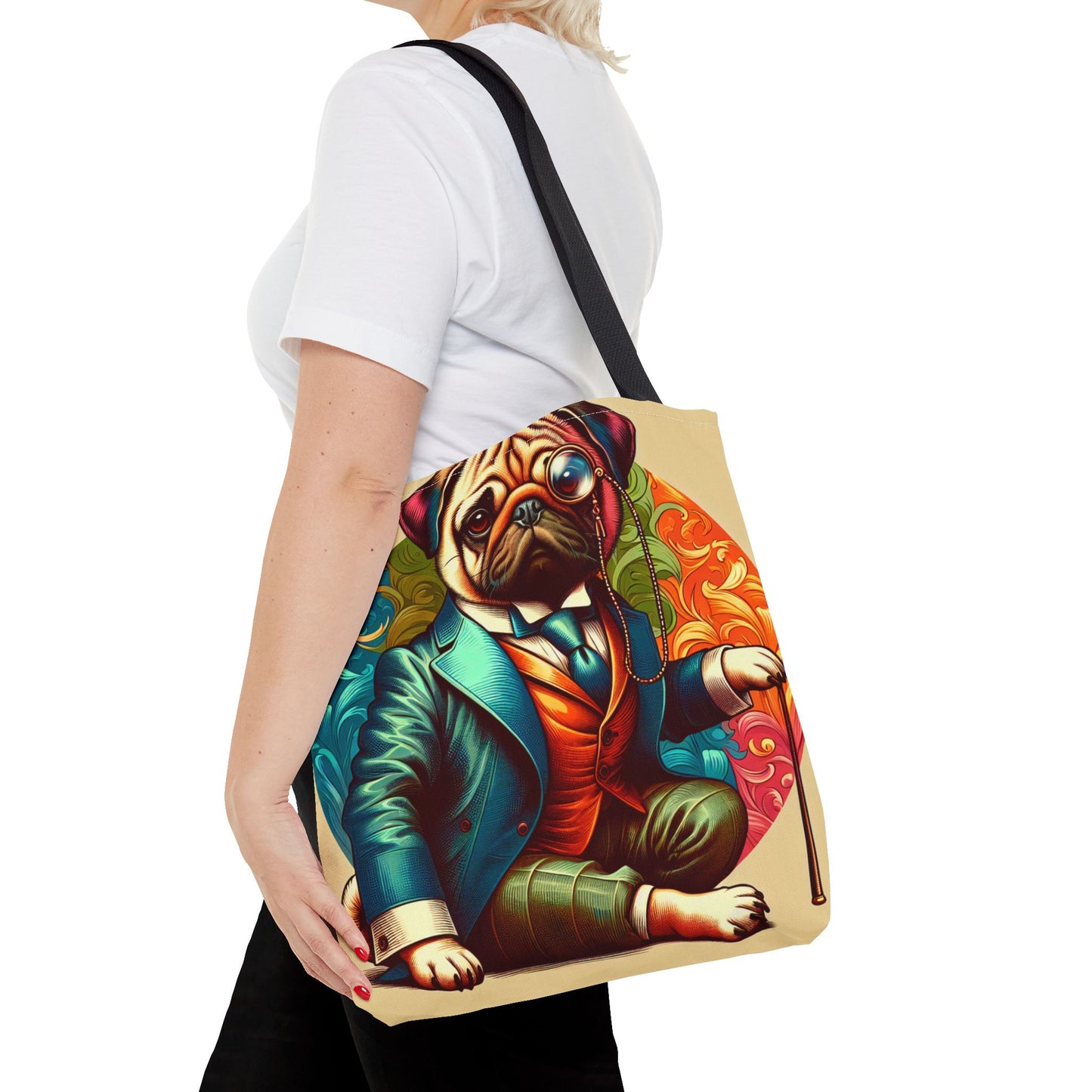 Mr Pug Tote Bag