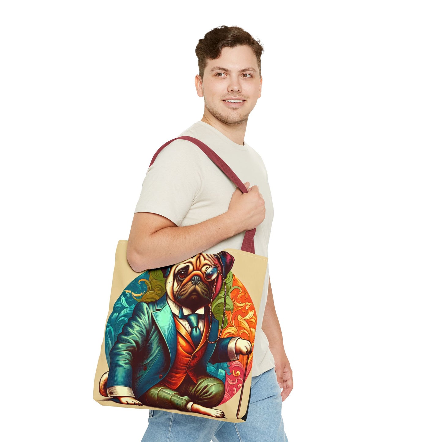 Mr Pug Tote Bag