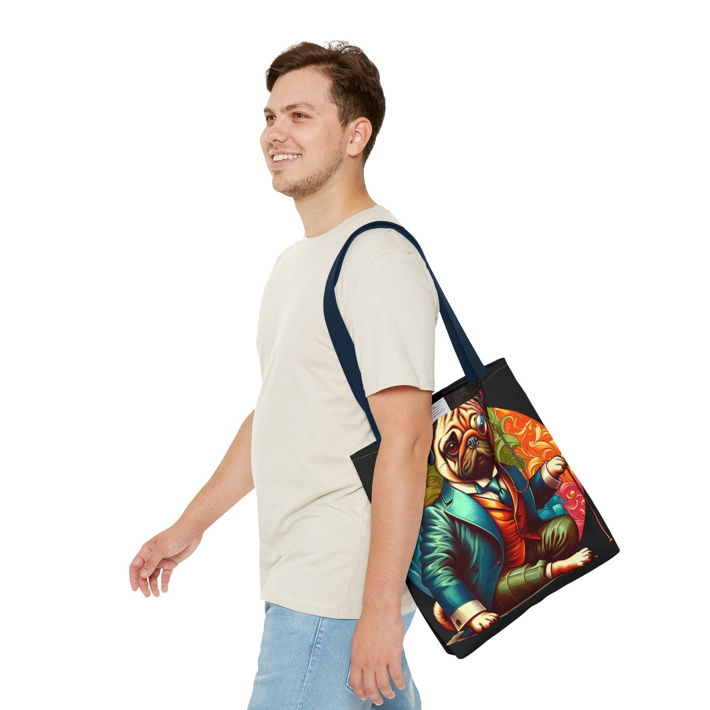 Mr Pug Tote Bag