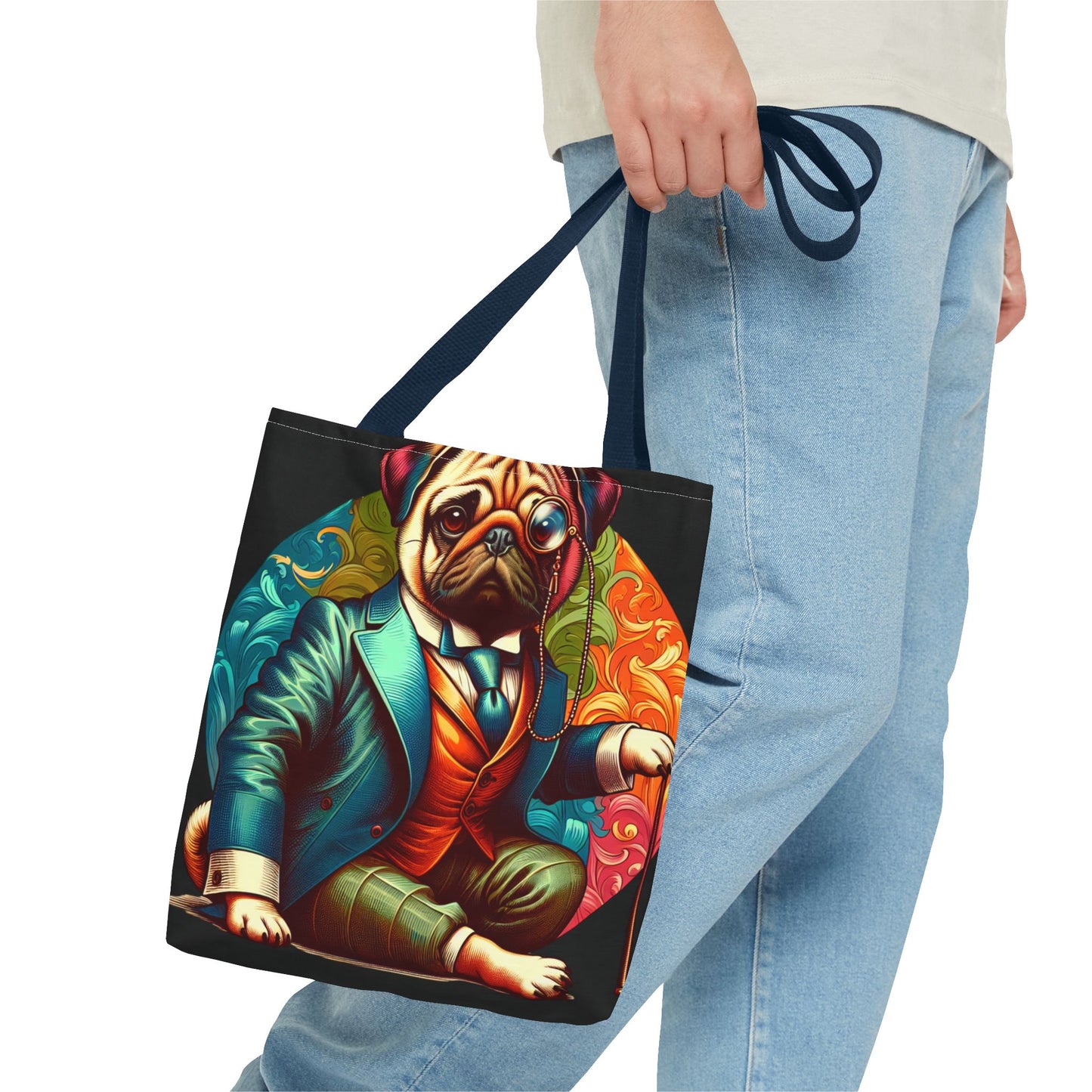 Mr Pug Tote Bag