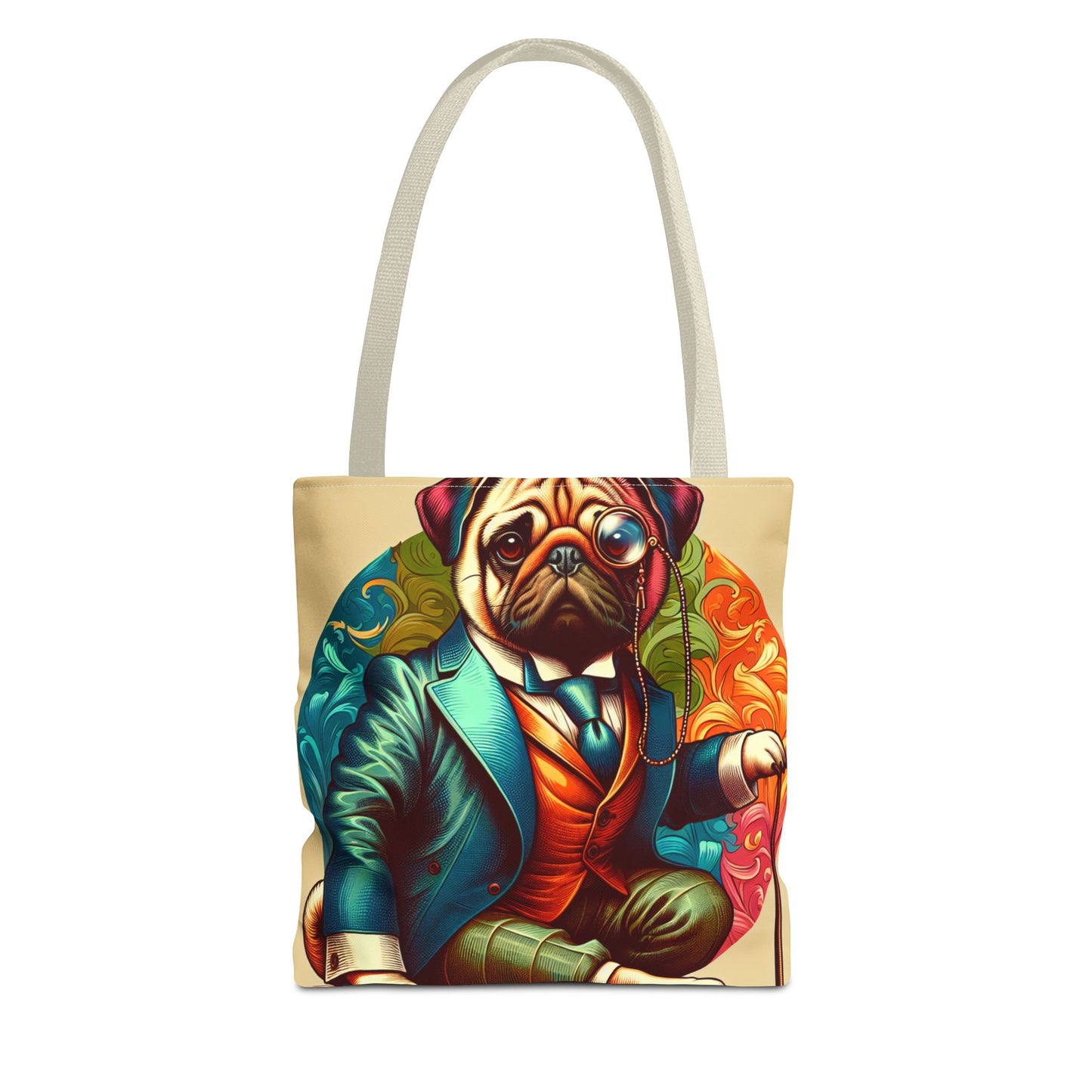 Mr Pug Tote Bag