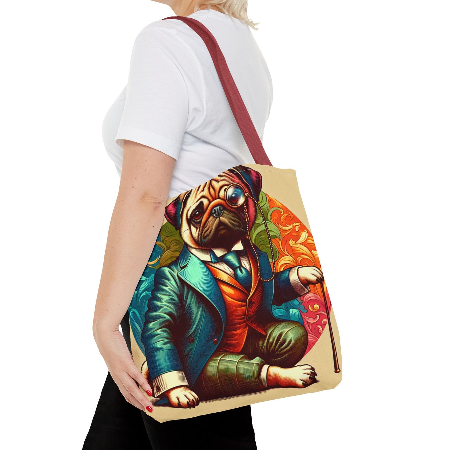 Mr Pug Tote Bag