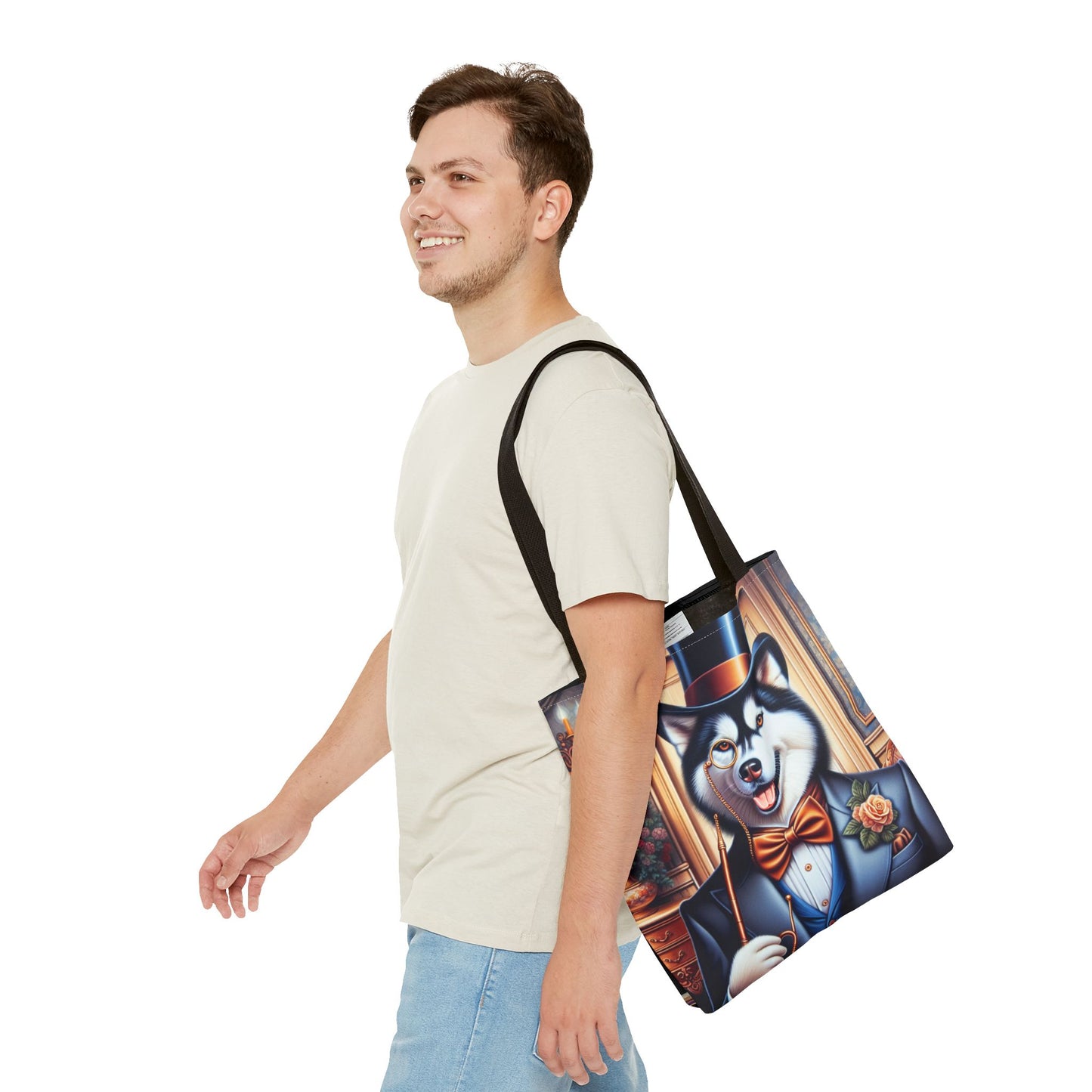 Mr Husky Tote Bag