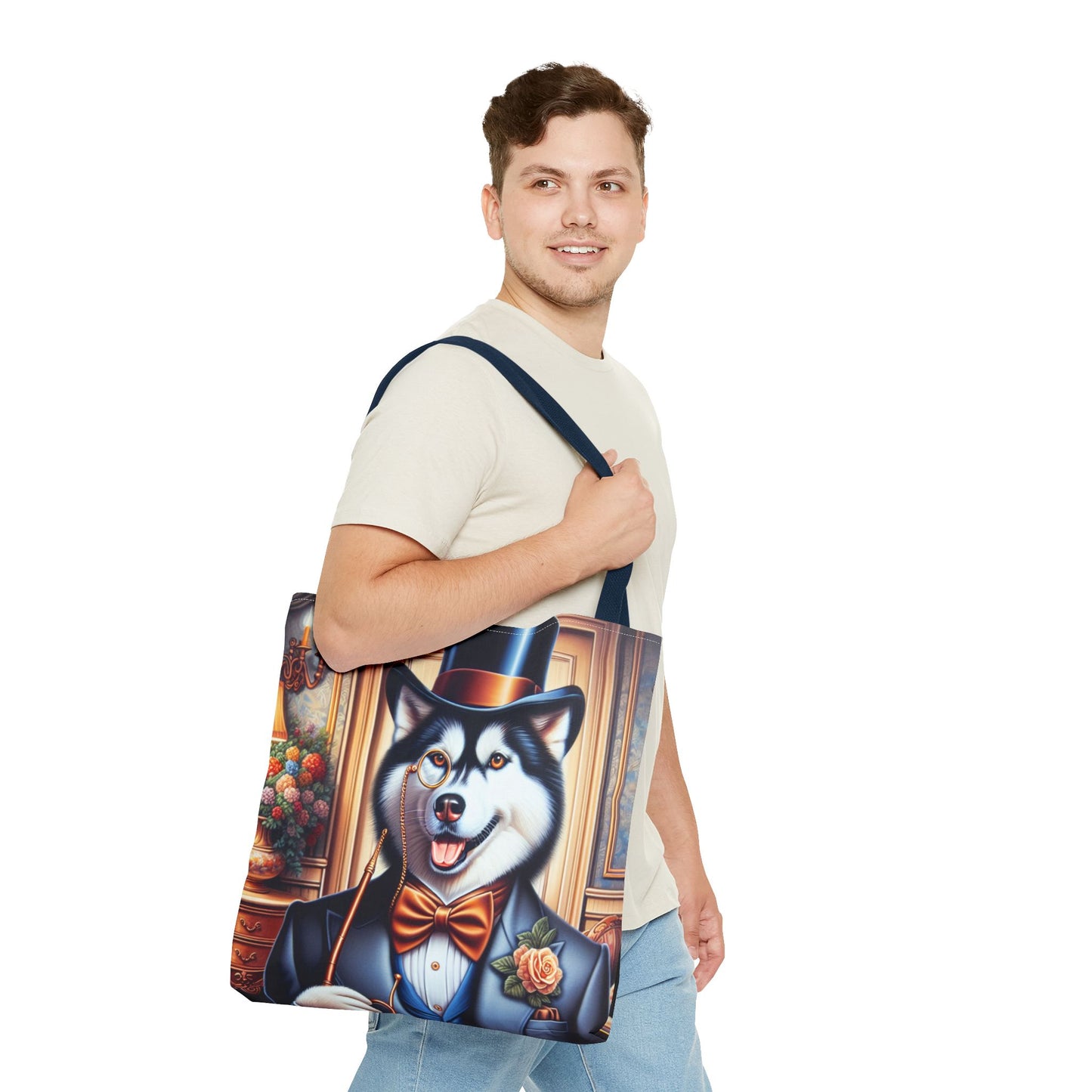 Mr Husky Tote Bag
