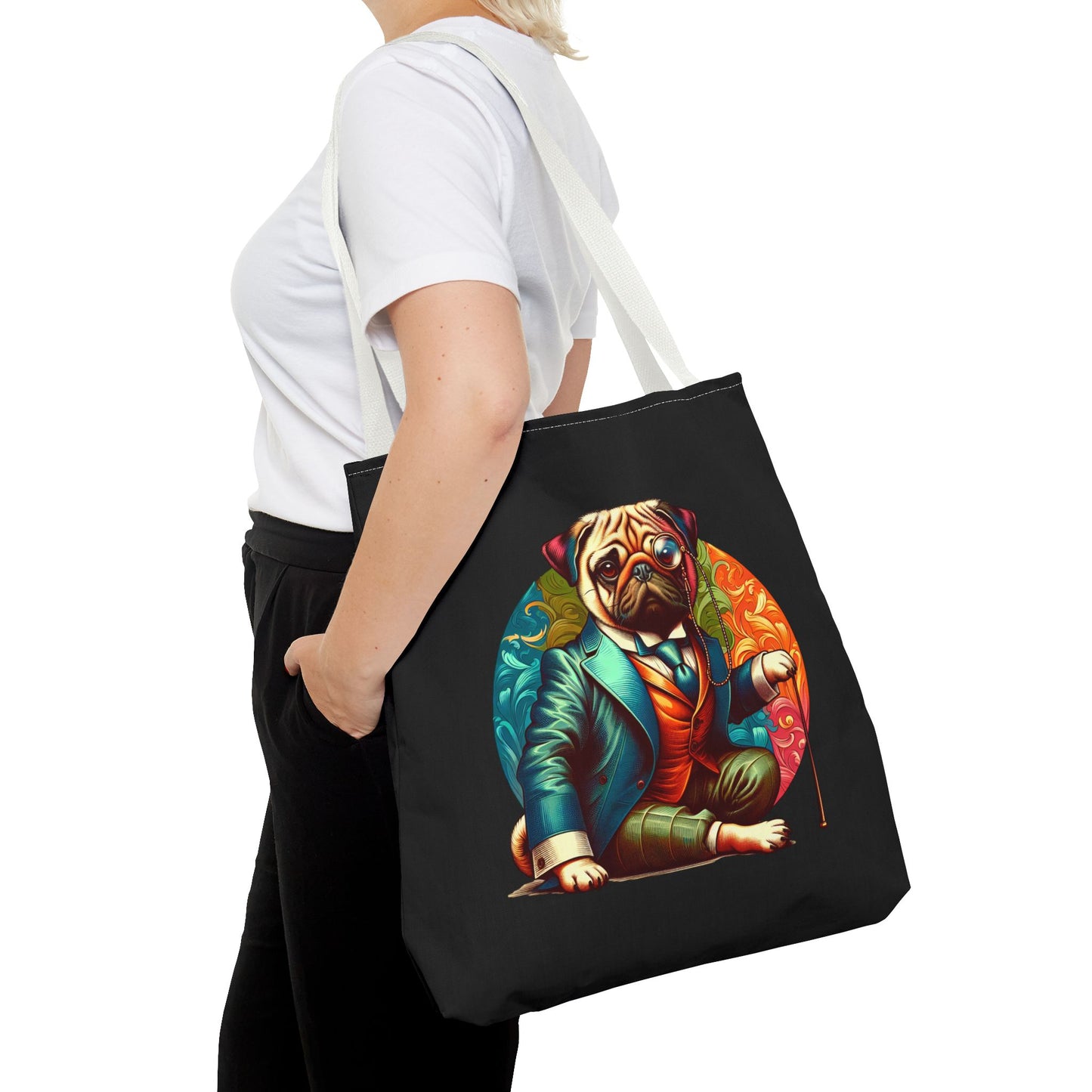 Mr Pug Tote Bag