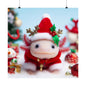 Axolotl Christmas Poster
