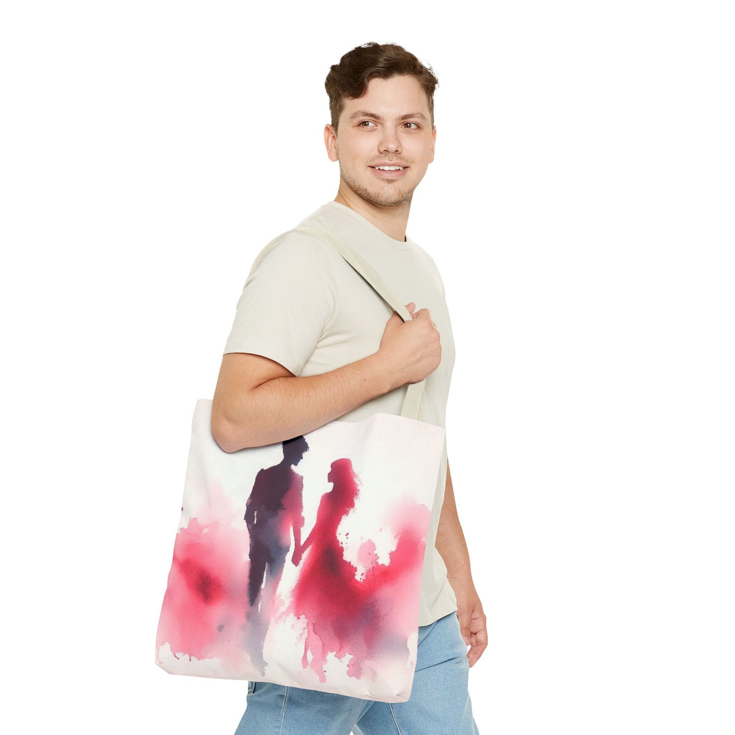 Watercolours Collection Double Side Tote Bag