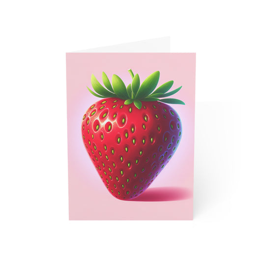 Strawberry Collection Greeting Cards BLANK (1, 10, 30, and 50pcs)
