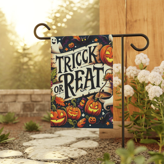 Halloween Garden & House Banner