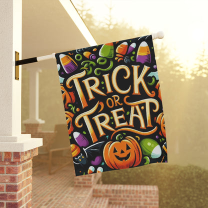 Halloween Garden & House Banner