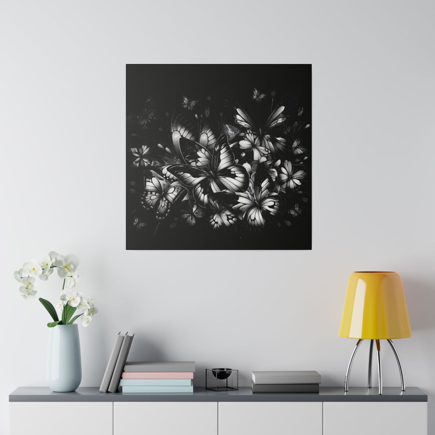 Butterfly Rush Graphic Original Matte Canvas, Stretched, 0.75"