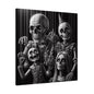 Halloween Marionettes Canvas Print