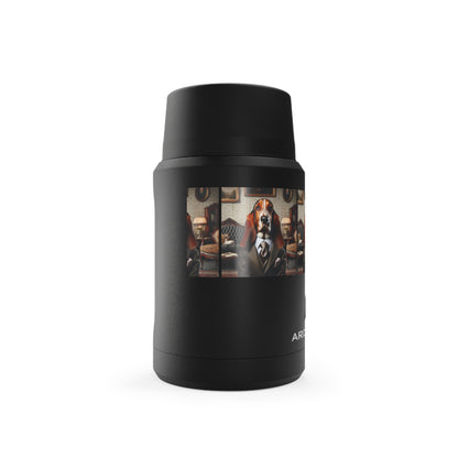 Mr Basset Hound Titan Copper Insulated Food Storage