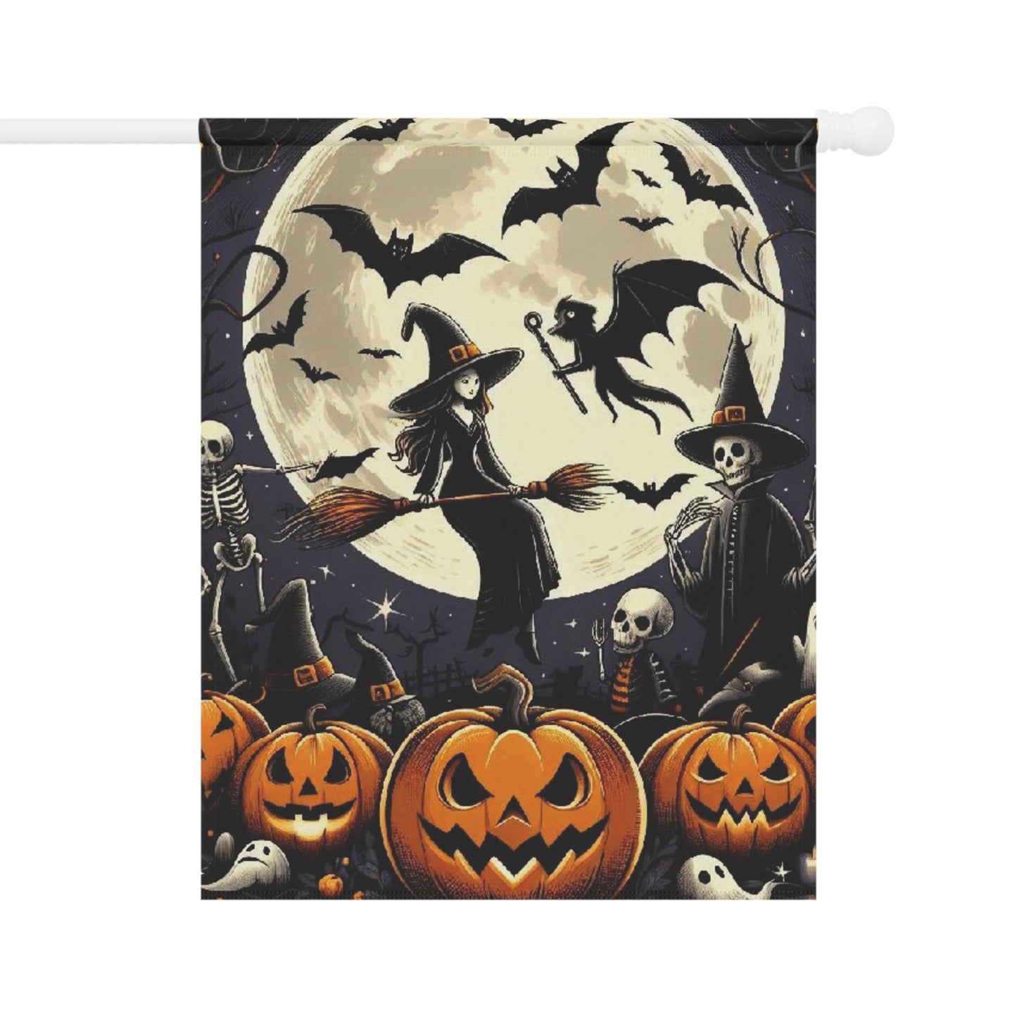 Halloween Garden & House Banner