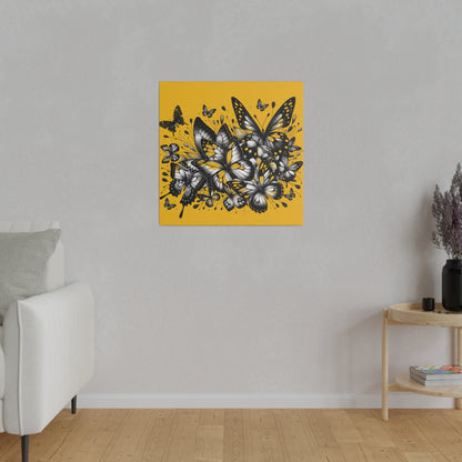 Butterfly Rush Graphic Original Matte Canvas, Stretched, 0.75"