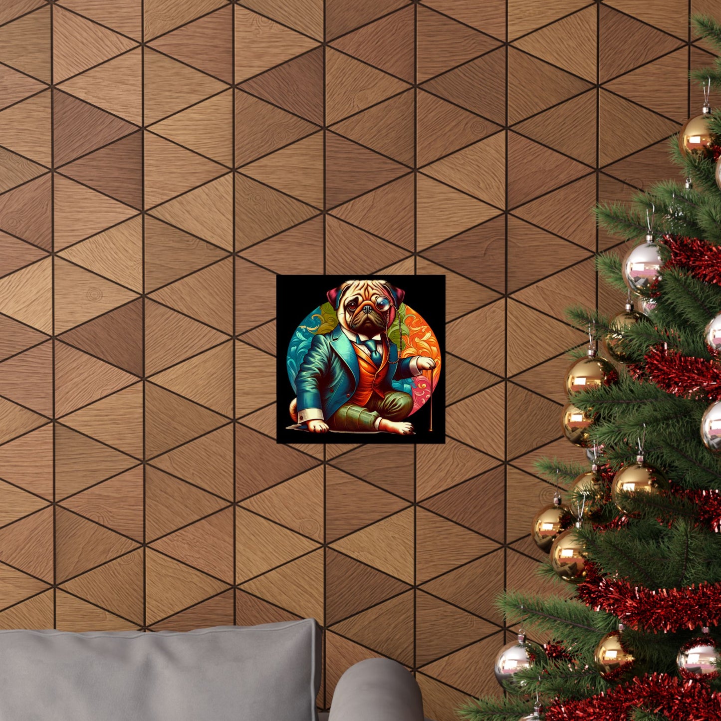 Mr Pug Vertical Posters