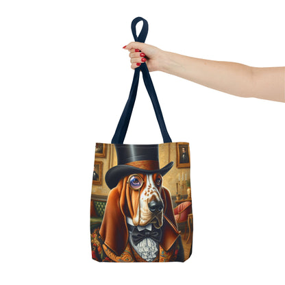 Mr Basset Hound Tote Bag (AOP)