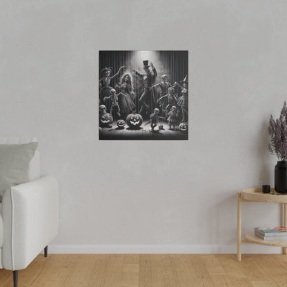 Halloween Marionettes Canvas Print