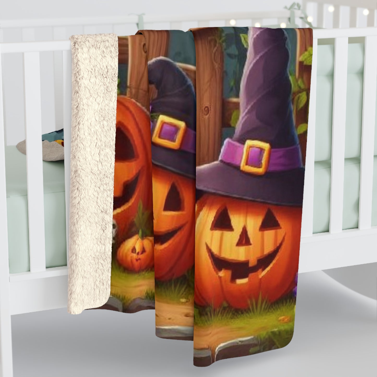 Halloween Collection Sherpa Fleece Blanket