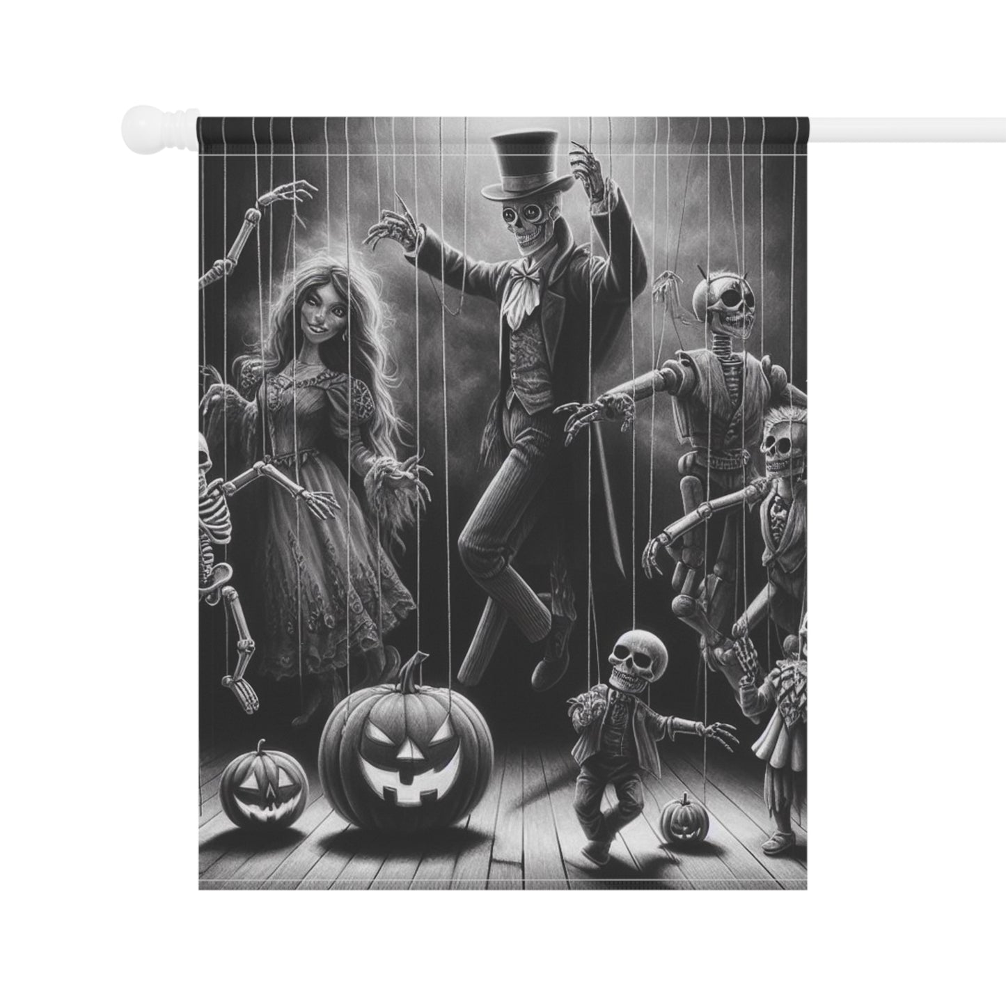 Halloween Garden & House Banner