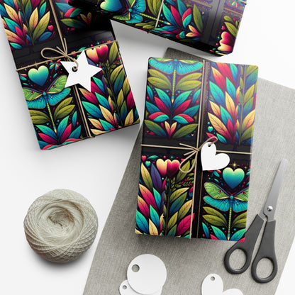 Dragonfly Collection Gift Wrap Papers