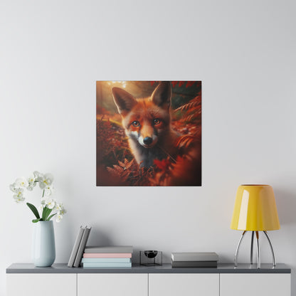 Sheriff - The Fox Collection Original Matte Canvas, Stretched, 0.75"