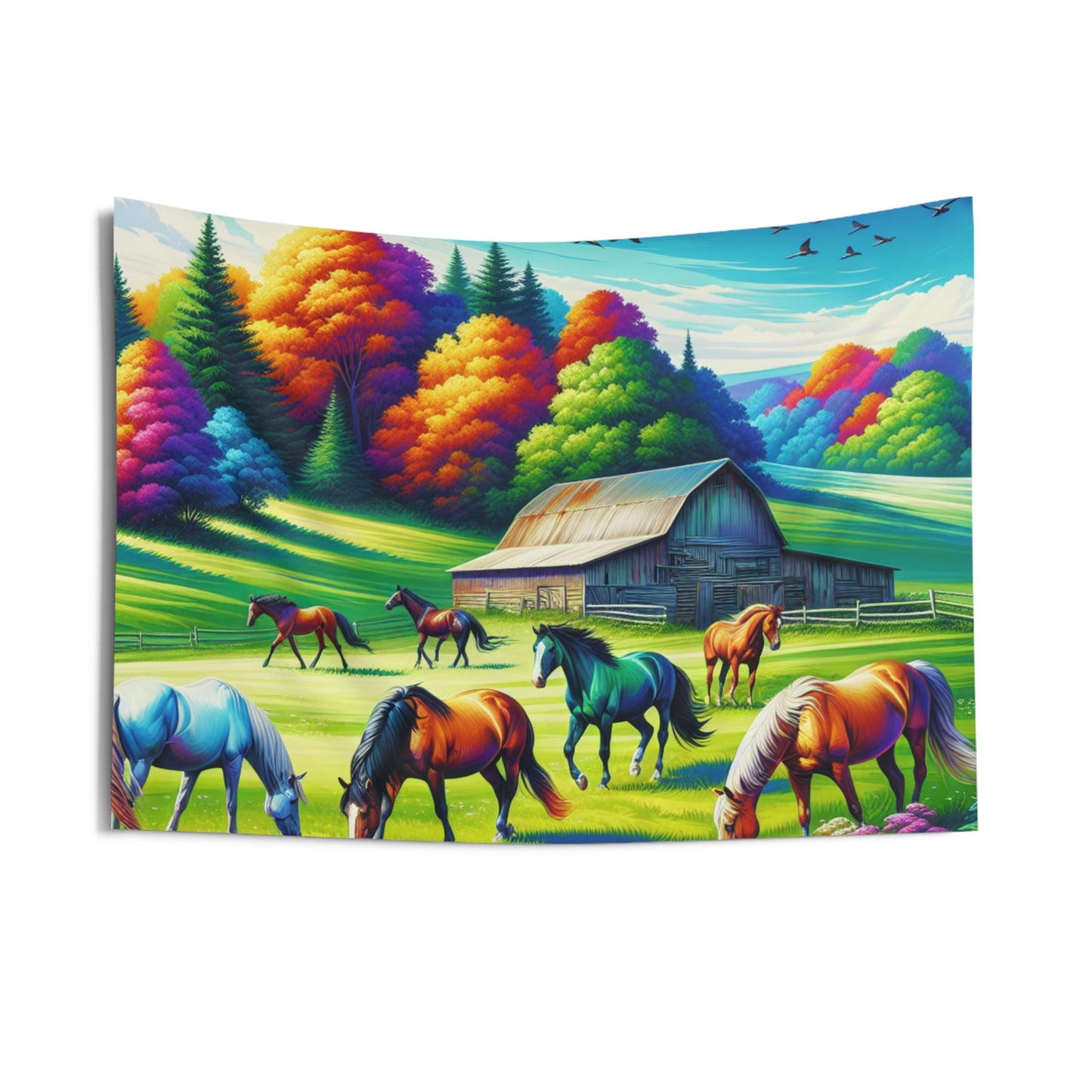 Farm And Countryside Collection Indoor Wall Tapestries