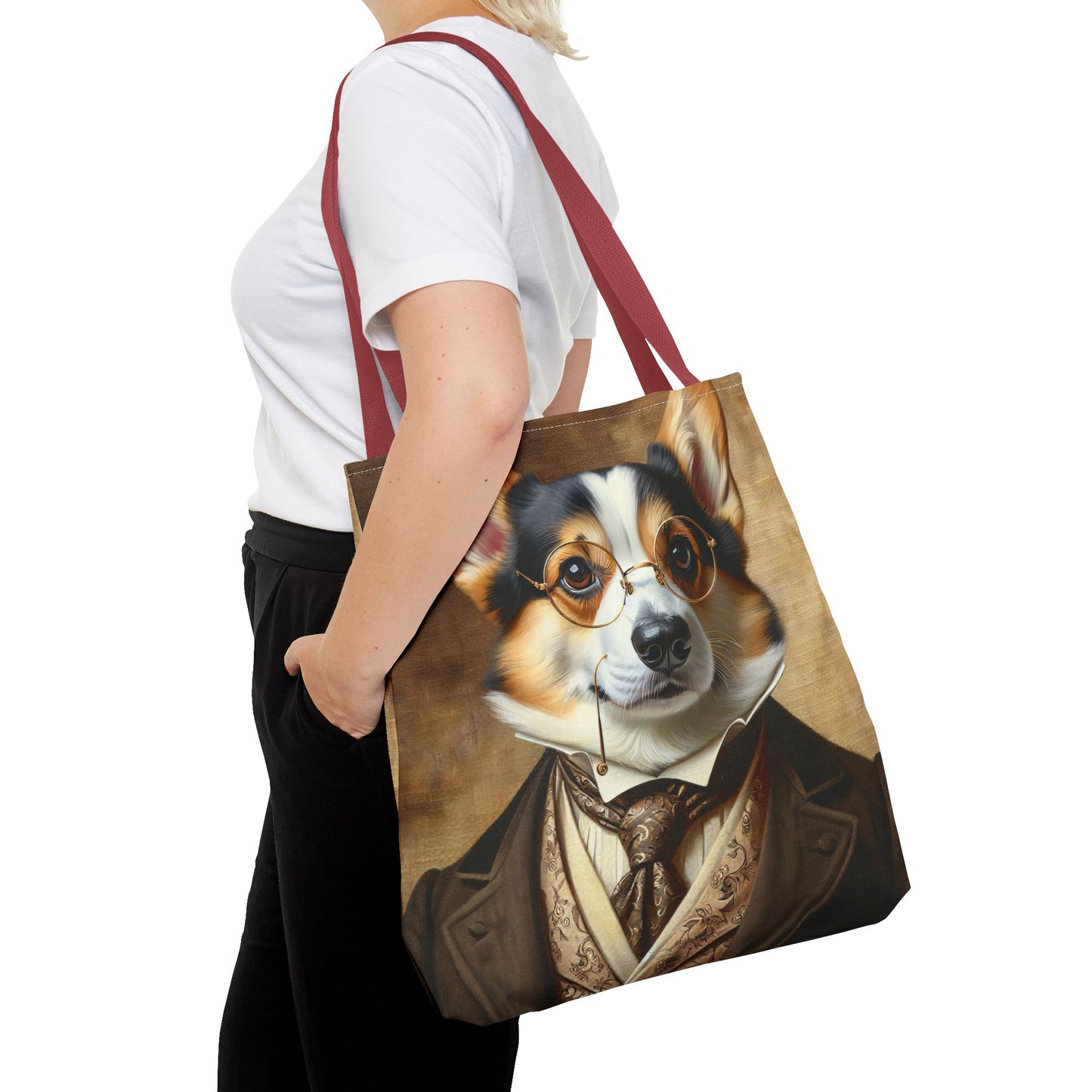 Mr Pembroke Welsh Corgi Tote Bag (AOP)