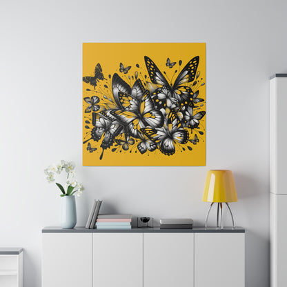 Butterfly Rush Graphic Original Matte Canvas, Stretched, 0.75"