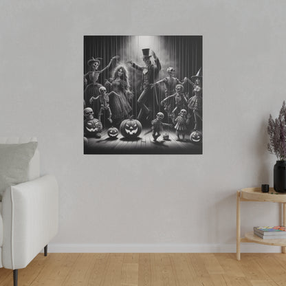 Halloween Marionettes Canvas Print