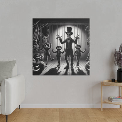 Halloween Marionettes Canvas Print